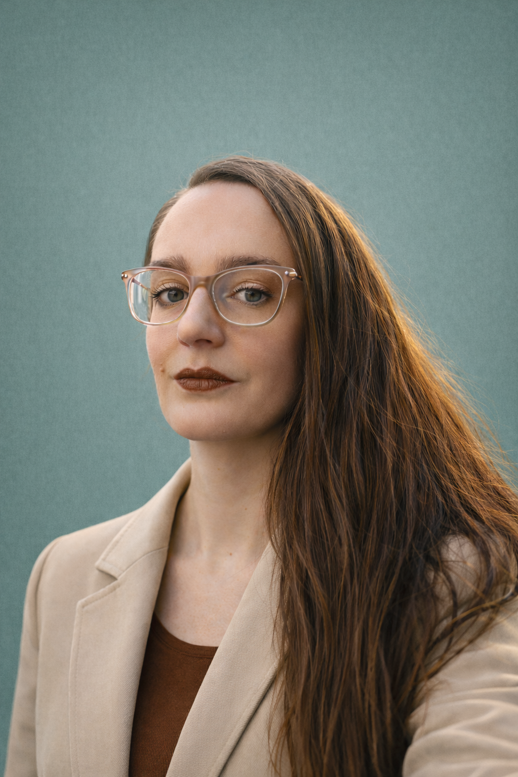 Maribel Barrau, coach literaria, en sesión de trabajo